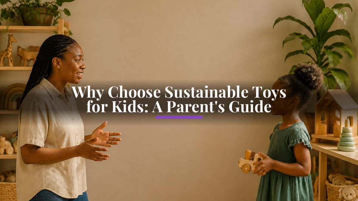 Why Choose Sustainable Toys for Kids: A Parent's Guide