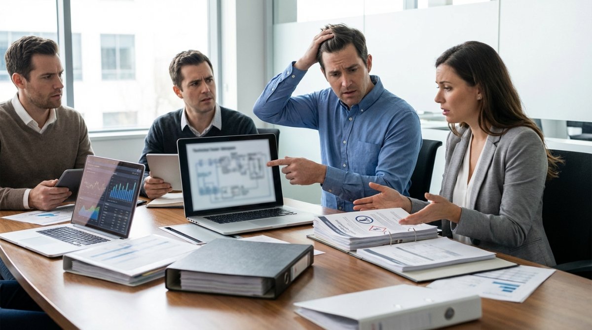 A checklist representing the common client site audit mistakes