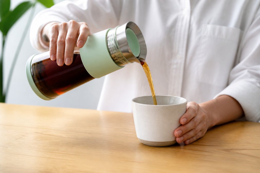 Step-by-step visual guide for cold brew bitter