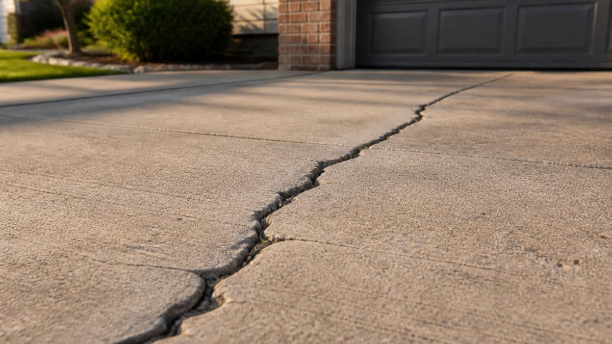 Why Concrete Driveways Crack: Causes and Prevention