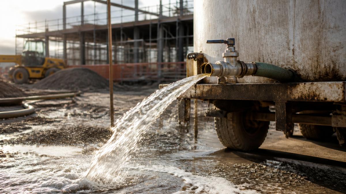 Why Construction Sites Need High-Volume Water Access