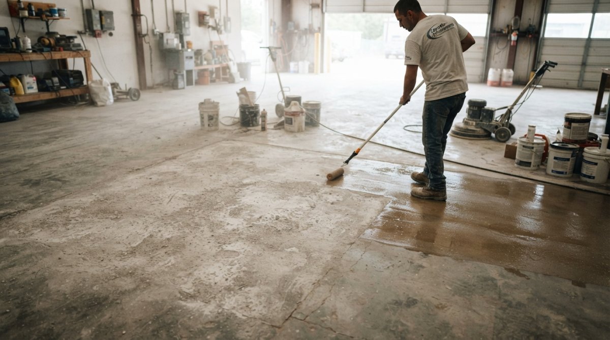 Why Does Concrete Floor Dust: Causes & Permanent Solutions