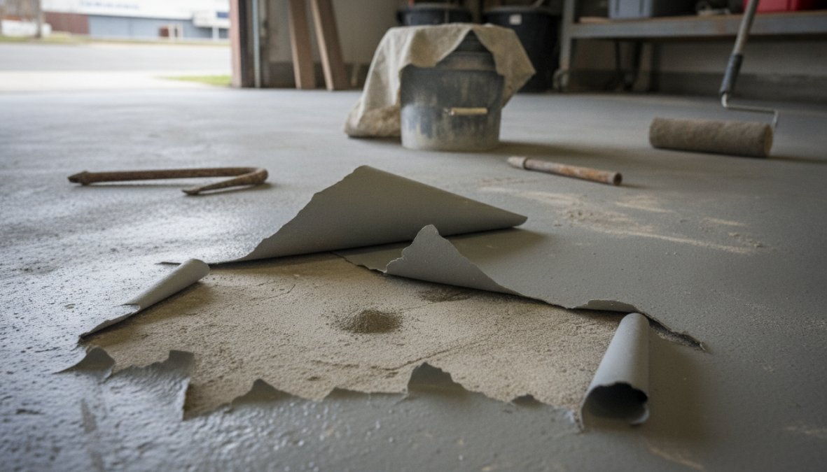 Why Epoxy Floors Peel Off: Causes & Prevention