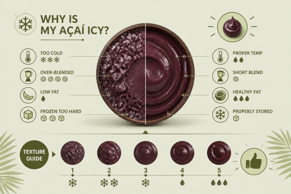 Why Is My Açai Icy? A Complete Texture Guide