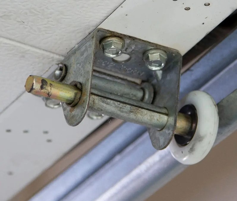 Worn rollers and hinges are often the cause of garage door noises