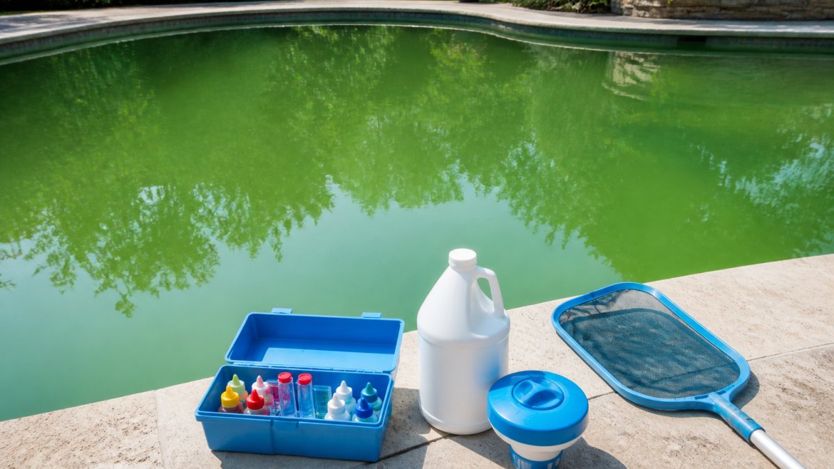 Why Is My Pool Water Green? Causes and Fixes