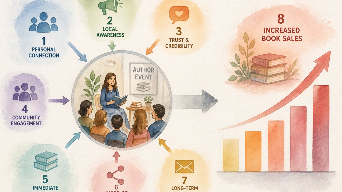 Why Local Author Events Increase Book Sales