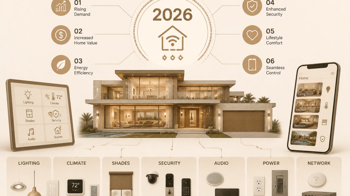 Why Luxury Smart Home Automation Is Popular in 2026