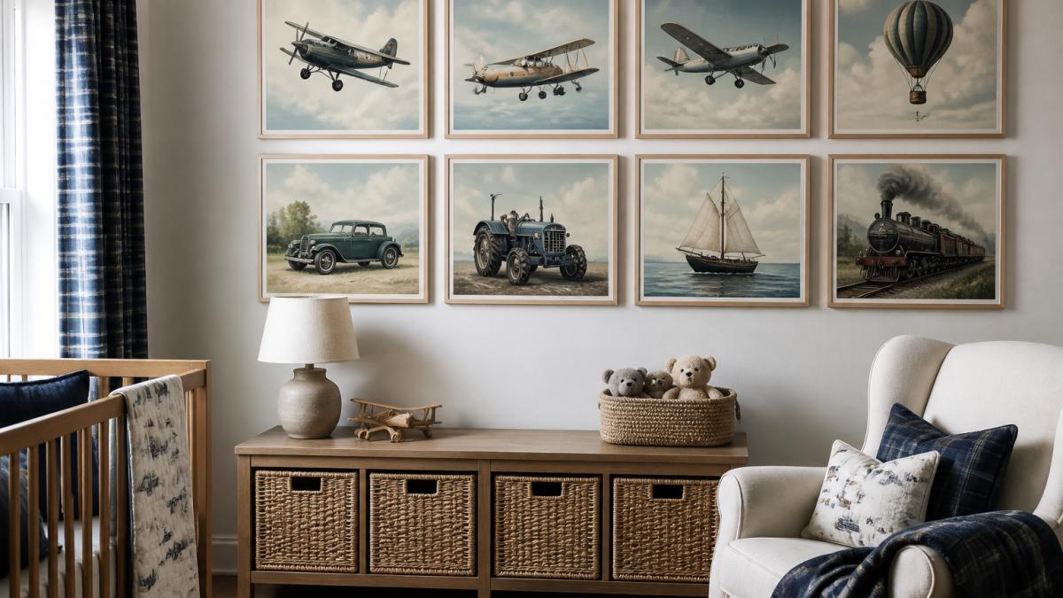 Why Modern Nursery Art Trends for Boys Are Changing