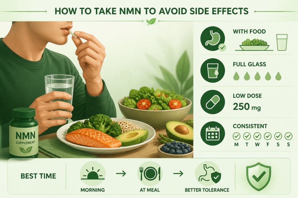 Step-by-step visual guide for why nmn supplements cause stomach upset