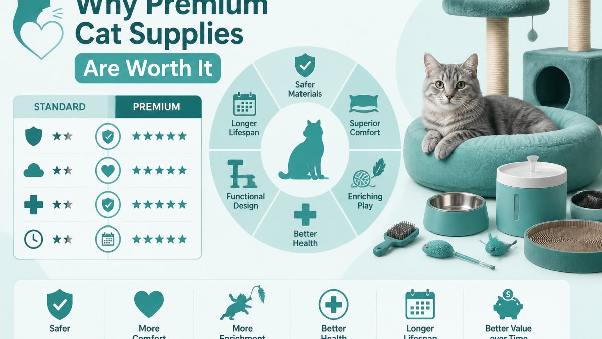 Why Premium Cat Supplies Are Worth It