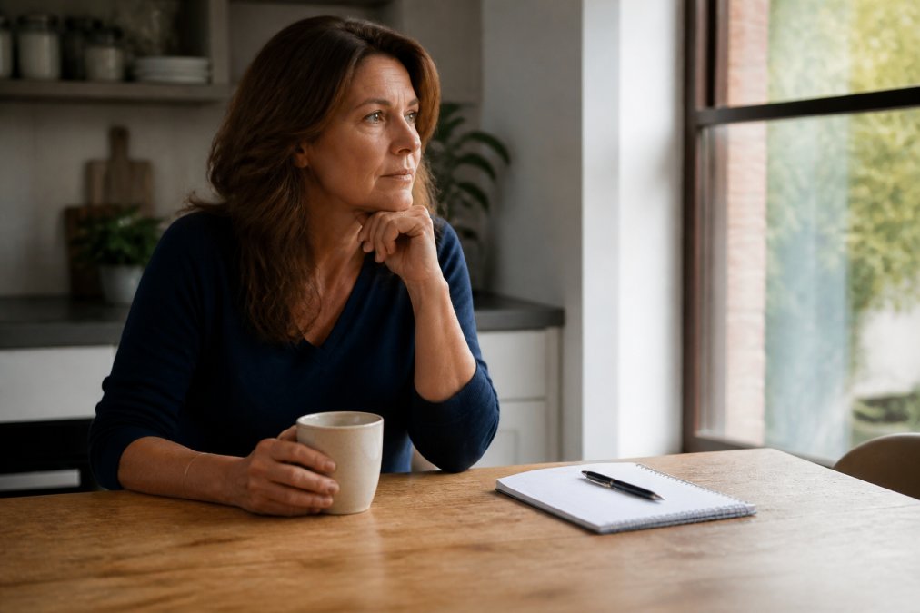 Professional illustration showing why traditional diets fail in perimenopause
