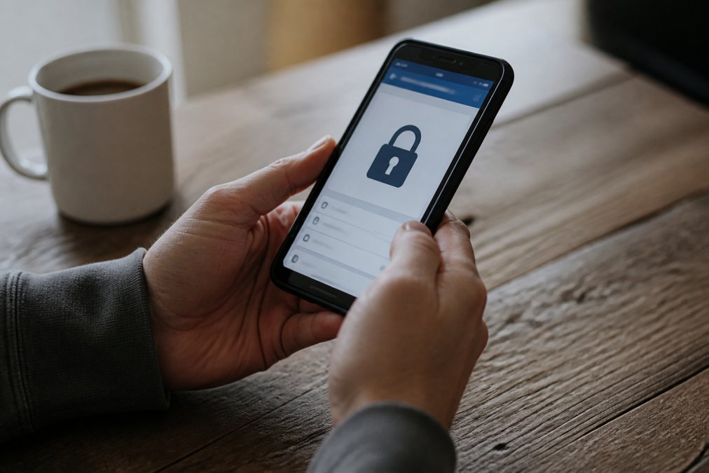 Security features diagram for free report retrieval service