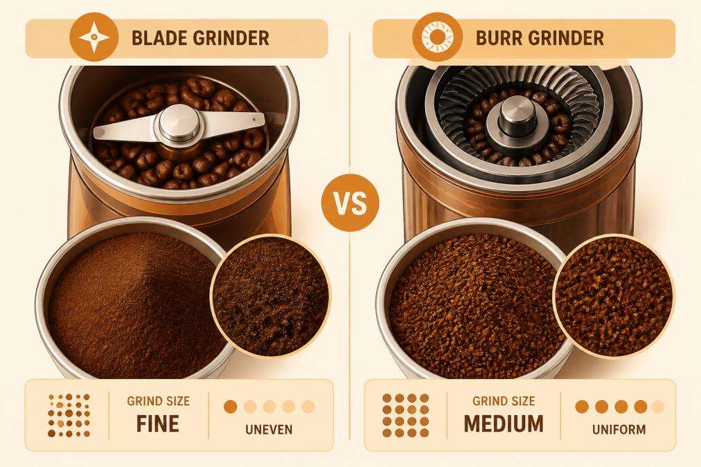 Step-by-step visual guide for flavored coffee bitter