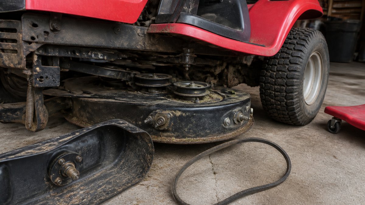 Why Your Riding Mower Belt Keeps Falling Off: Diagnosis & Fix