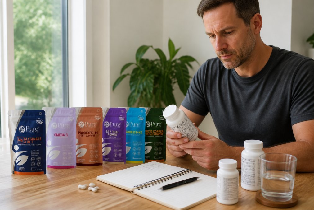 Step-by-step visual guide for Person for supplements not working