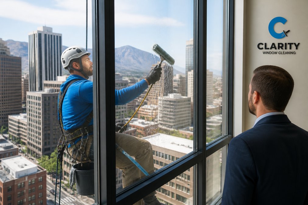 Window Cleaning for Commercial Properties: A Manager's Guide