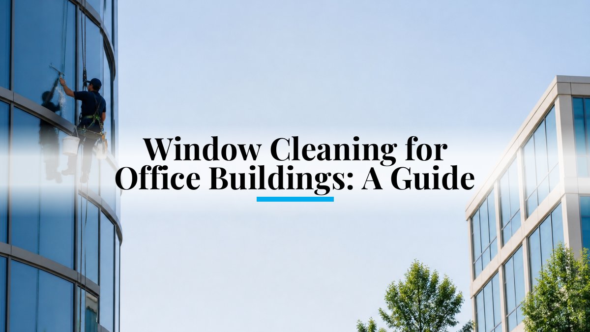 Window Cleaning for Office Buildings: A Guide