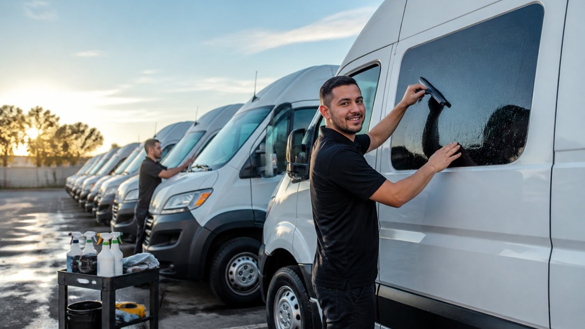 Window Tinting for Large Commercial Fleets: A Planning Guide