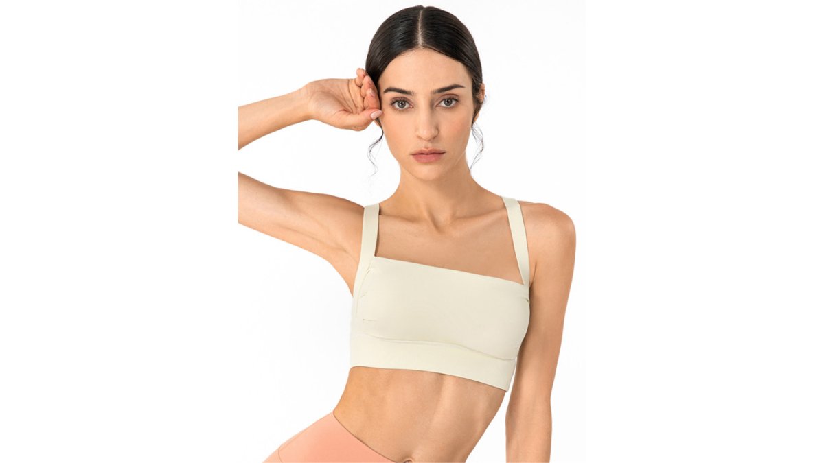 Women's Anti-Hunchback Posture Correction Sports Bra with Chest Pad