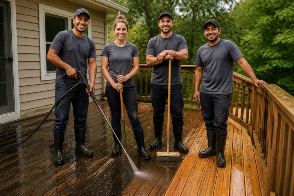 Wood Deck Cleaning: Professional Guide & Best Practices