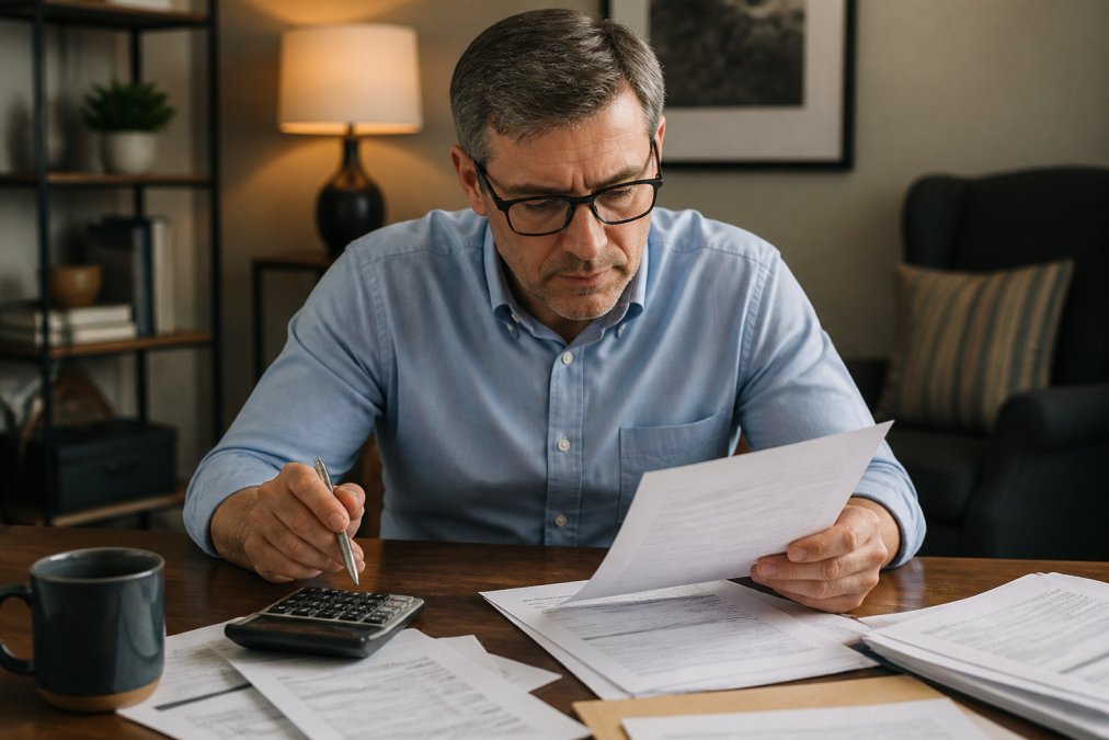Security features diagram for Middle for working and collecting social security