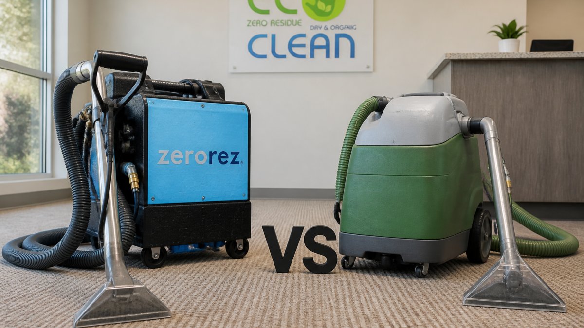 Zerorez vs Chem-Dry Carpet Cleaning Comparison