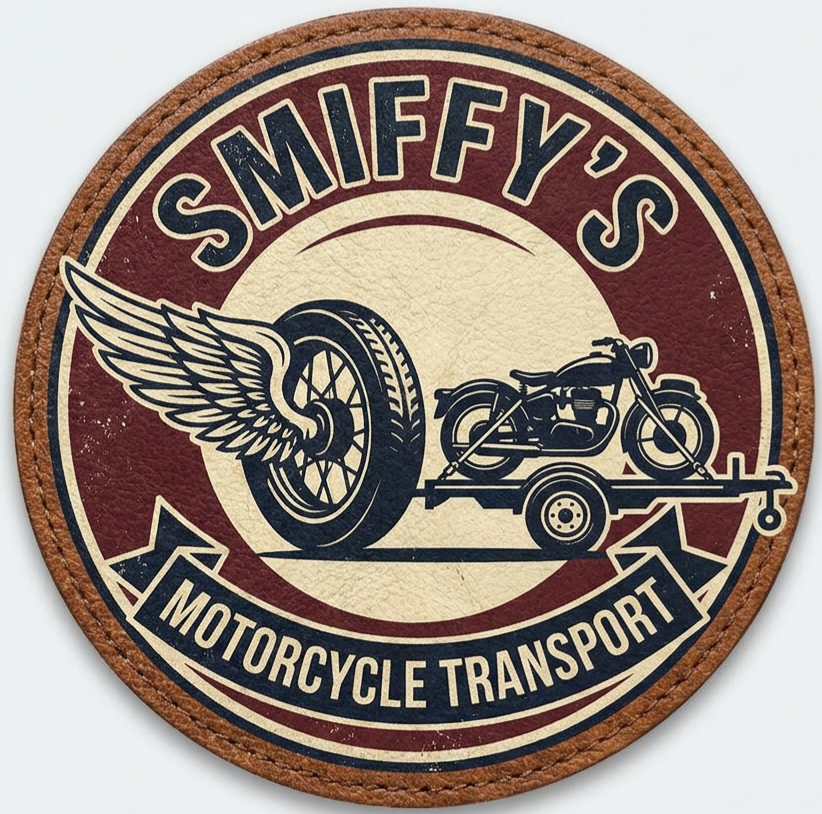 Smiffy's motorcycle transport